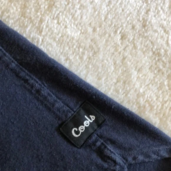 Barney Cools navy blue Flanel shirt with Toucan logo - Picture 8 of 11